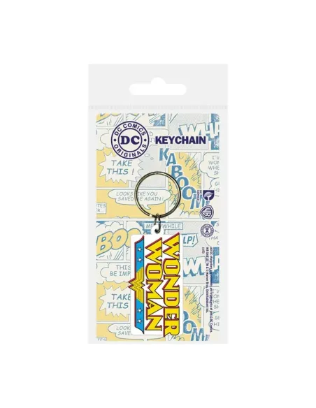 Llavero pyramid dc comics wonder woman logo