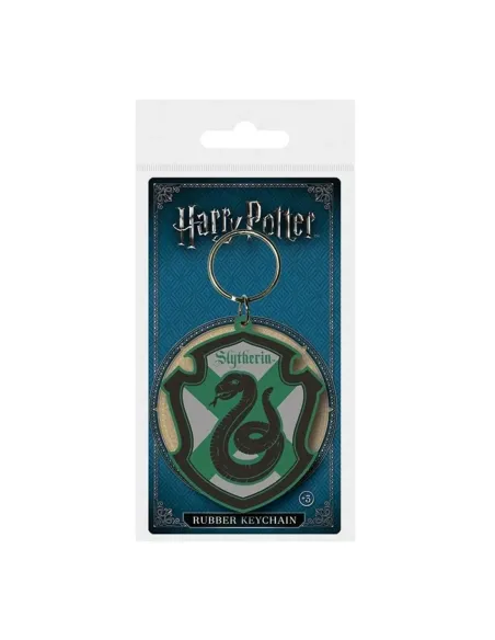Llavero pyramid harry potter slytherin escudo