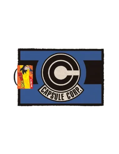 Felpudo pyramid dragon ball capsule corp