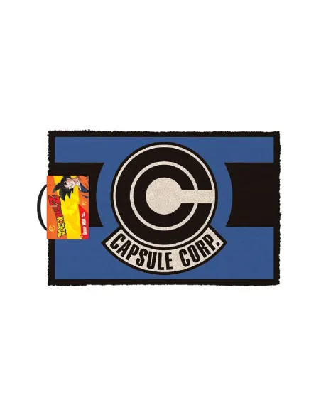 Felpudo pyramid dragon ball capsule corp