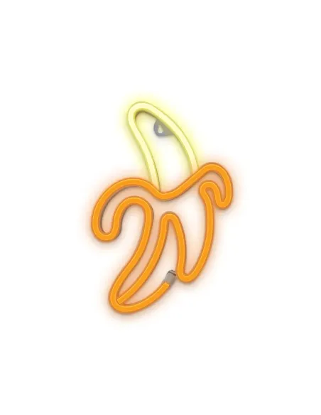 Lampara forever neon led banana white yellow