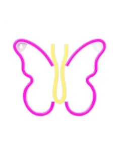 Lampara forever neon led butterfly pink