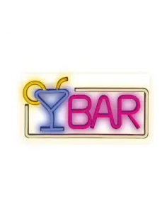 Lampara forever neon plexi led bar multicolor