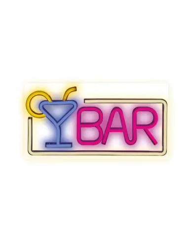 Lampara forever neon plexi led bar multicolor