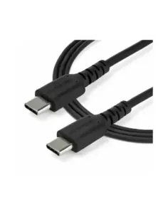Cable usb tipo c startech 1m -  macho - macho -  negro