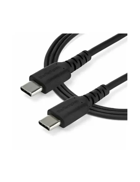 Cable usb tipo c startech 1m -  macho - macho -  negro