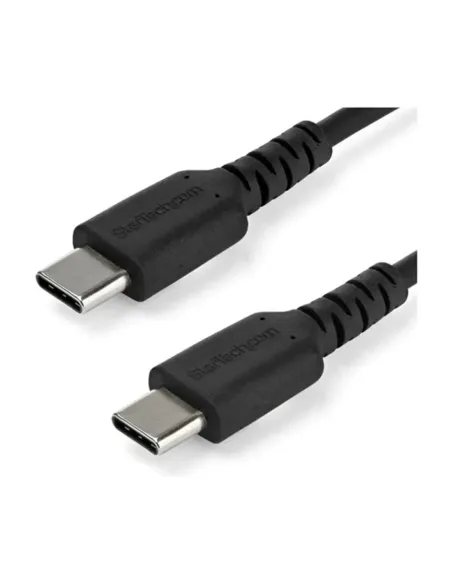 Cable usb tipo c startech 2m -  macho - macho -  negro