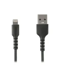 Cable lightning a usb tipo a startech 1m -  macho - macho -  negro