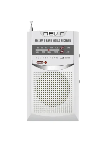 Radio nevir bolsillo nvr - 136 plata