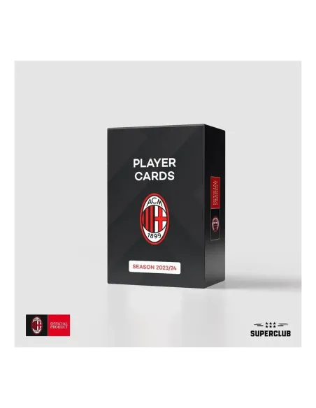 Juego de mesa superclub ac milan player cards 2023 - 24 ingles