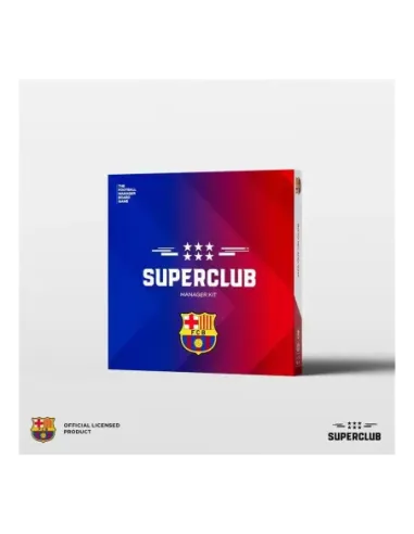 Juego de mesa superclub barcelona manager kit ingles