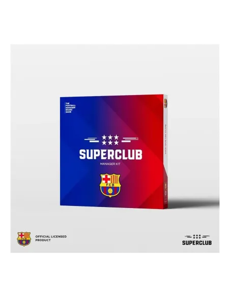 Juego de mesa superclub barcelona manager kit ingles
