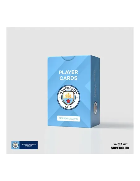Juego de mesa superclub manchester city player cards 2023 - 24 ingles