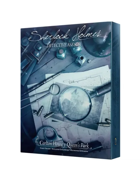 Juego de mesa sherlock holmes: carlton house & queen's park pegi 12