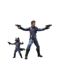 Figura tamashii nations sh figuarts guardianes de la galaxia volumen 3 star lord & rocket raccoon 2
