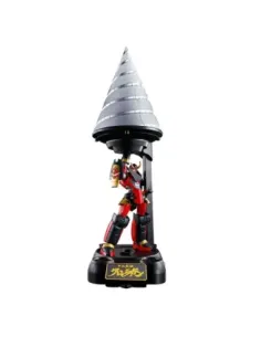 Figura tamashii nations tengen toppa gurren lagann soul of chogokin gx - 107 gurren lagann & giga drill set