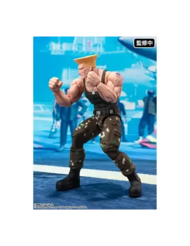 Figura tamashii nations street fighter sh figuarts guile outfit 2 ver. 16cm