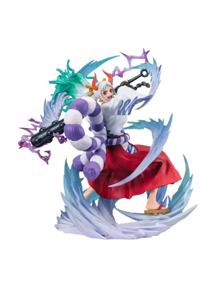 Figura tamshii nations yamato one piece bounty rush 5th anniversary ver. extra battle 21 cm bounty