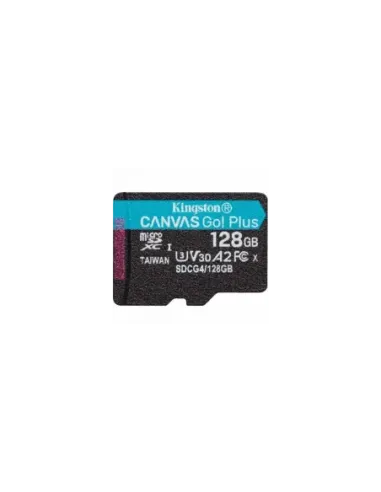 Tarjeta de Memoria Kingston CANVAS Select Plus 128GB microSD XC/ Clase 10/ 200MBs