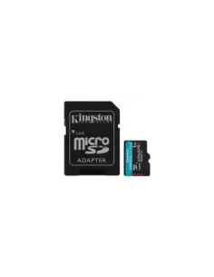 Tarjeta de Memoria Kingston CANVAS Go! Plus 1TB microSD XC con Adaptador/ Clase 10/ 200MBs