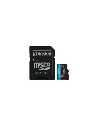Tarjeta de Memoria Kingston CANVAS Go! Plus 1TB microSD XC con Adaptador/ Clase 10/ 200MBs
