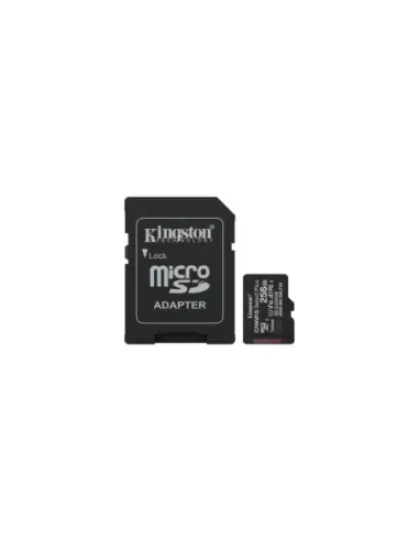 Tarjeta de Memoria Kingston CANVAS Select Plus 256GB microSD XC con Adaptador/ Clase 10/ 150MBs
