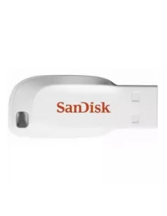 Memoria usb 2.0 sandisk 16gb cruzer blade blanca
