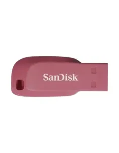 Memoria usb 2.0 sandisk 32gb cruzer blade rosa electrico