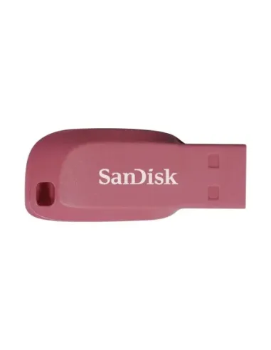 Memoria usb 2.0 sandisk 32gb cruzer blade rosa electrico
