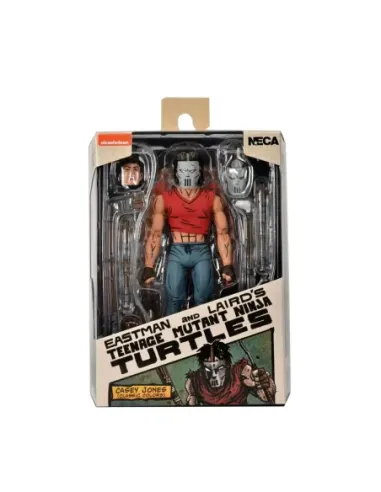 Figura neca tortugas ninja (mirage comics) casey jones camiseta roja