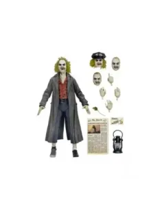 Ultimate beetlejuice tour guide the bio - exorcist scale action fig. 18 cm beetlejuice 1988