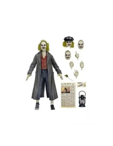 Ultimate beetlejuice tour guide the bio - exorcist scale action fig. 18 cm beetlejuice 1988