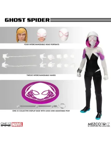 Ghost - spider fig 16 cm marvel one:12 collective