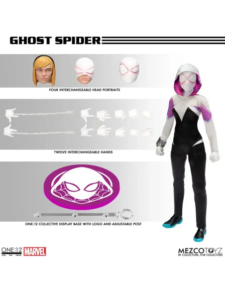 Ghost - spider fig 16 cm marvel one:12 collective