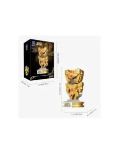 Gemini mini set construccion 13 cm saint seiya