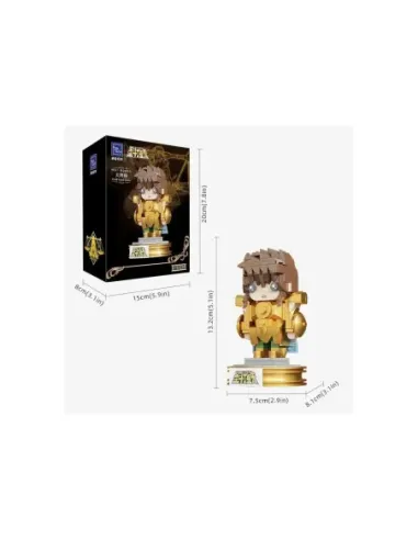 Libra mini set construccion 13 cm saint seiya