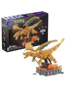 Figura mattel mega construx motion pokemon motion charizard 1664 pcs