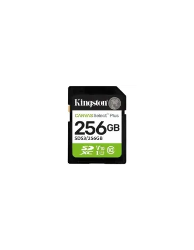 Tarjeta de Memoria Kingston CANVAS Select Plus 256GB SD XC/ Clase 10/ 150MBs