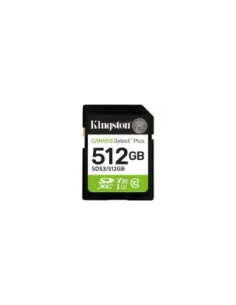 Tarjeta de Memoria Kingston CANVAS Select Plus 512GB SD XC/ Clase 10/ 150MBs