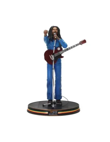 Bob marley concierto rainbow'77  figura 18 cm bob marley