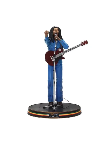Bob marley concierto rainbow'77  figura 18 cm bob marley