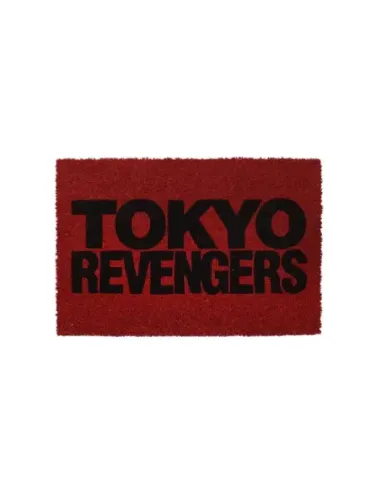 Felpudo 60x40 cm logo sobre rojo tokyo revengers
