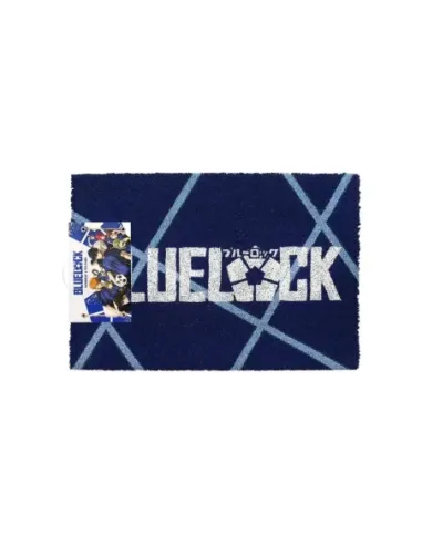 Felpudo 60x40 cm logo blue lock