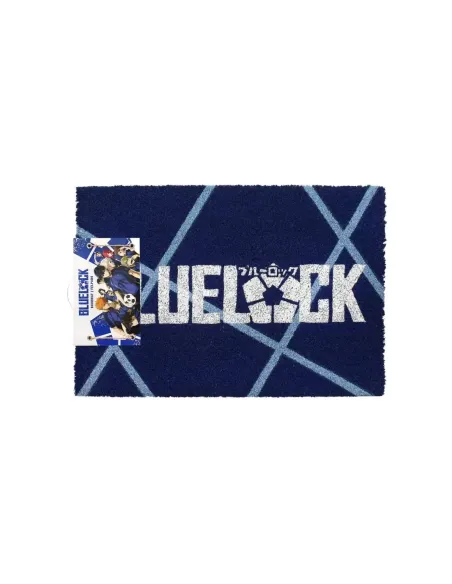 Felpudo 60x40 cm logo blue lock