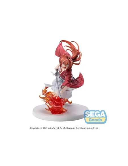Figura sega goods luminasta rurouni kenshin kenshin himura 15cm