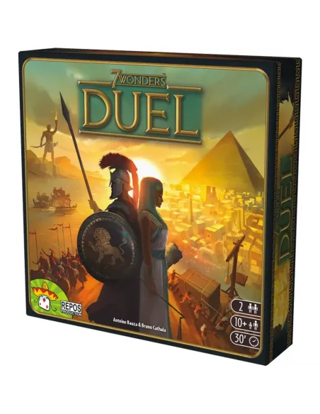 Juego de mesa asmodee 7 wonders: duel pegi 10