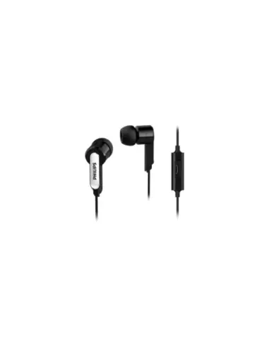 Auriculares Intrauditivos Philips SHE1405/10/ con Micrófono/ Jack 3.5/ Negros