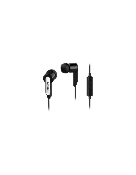 Auriculares Intrauditivos Philips SHE1405/10/ con Micrófono/ Jack 3.5/ Negros