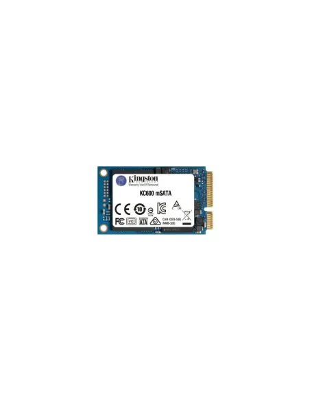 Disco SSD Kingston KC600 512GB/ mSATA/ Full Capacity