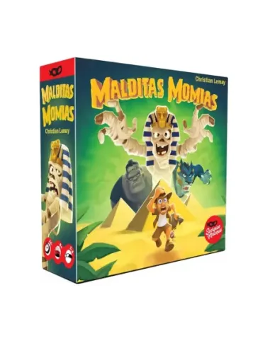 Juego de mesa malditas momias pegi 8